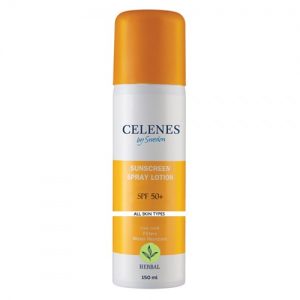 اسپری ضدافتاب CELENES herbal spf50